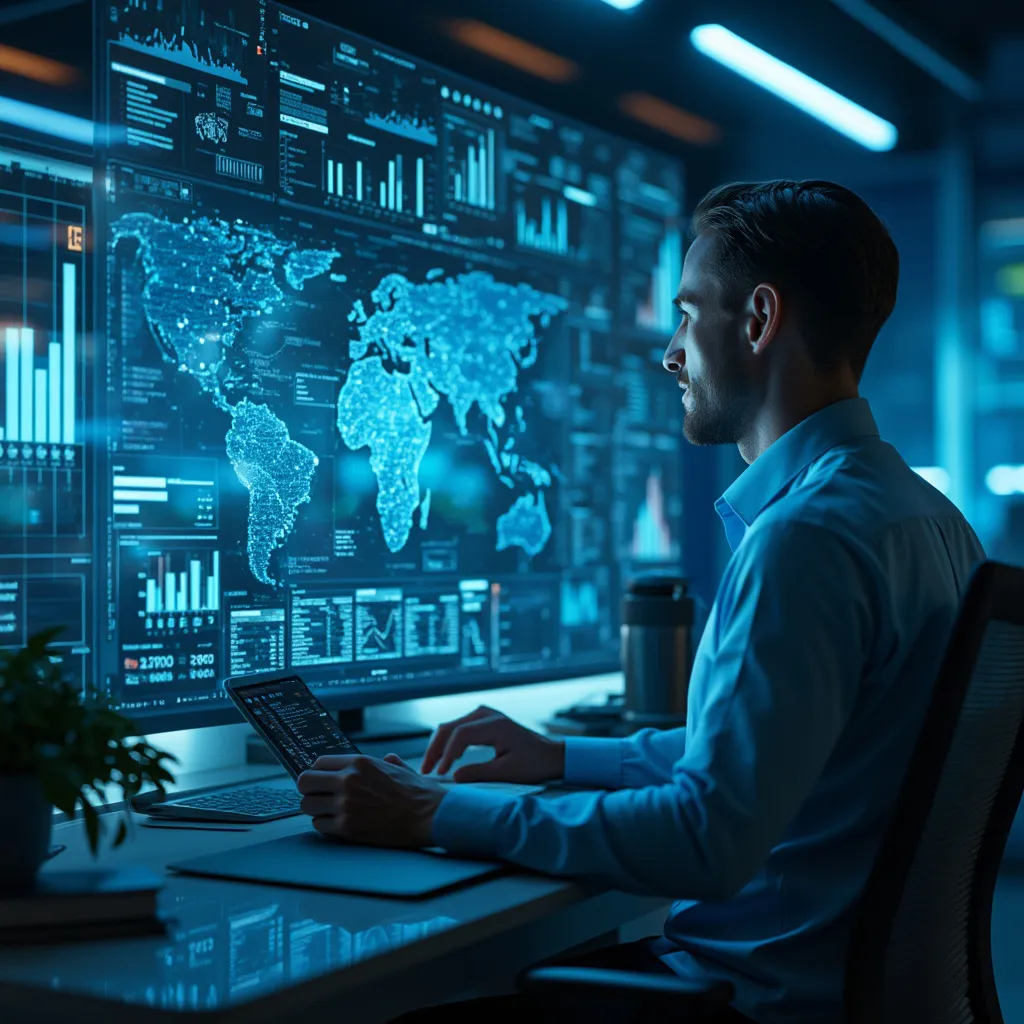 Equipo de consultores implementando soluciones digitales